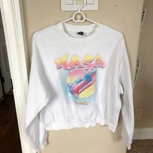 NASA H&M crewneck sweatshirt
